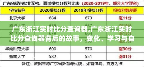 广东浙江实时比分查询器背后的故事，变化、学习与自信的力量探索之旅