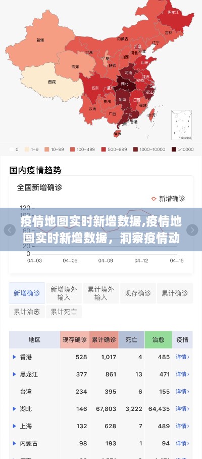 疫情地图实时数据更新，洞察疫情动态的新窗口