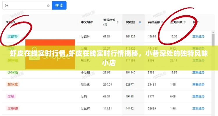 虾皮在线实时行情揭秘，小巷深处的独特风味小店探索
