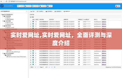 实时爱网址,实时爱网址，全面评测与深度介绍