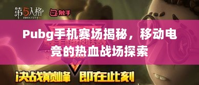 Pubg手机赛场揭秘，移动电竞的热血战场探索