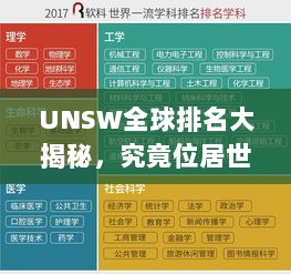 UNSW全球排名大揭秘，究竟位居世界第几？