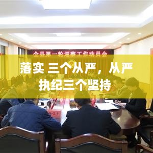 落实 三个从严，从严执纪三个坚持 