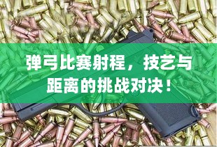 弹弓比赛射程，技艺与距离的挑战对决！