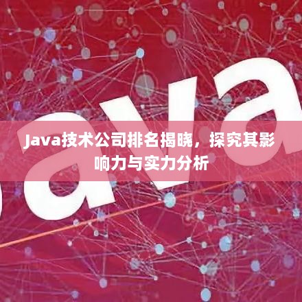 Java技术公司排名揭晓，探究其影响力与实力分析