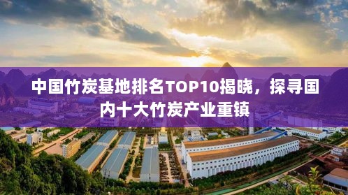 中国竹炭基地排名TOP10揭晓，探寻国内十大竹炭产业重镇