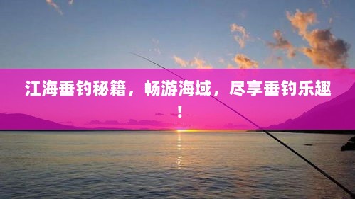 江海垂钓秘籍，畅游海域，尽享垂钓乐趣！