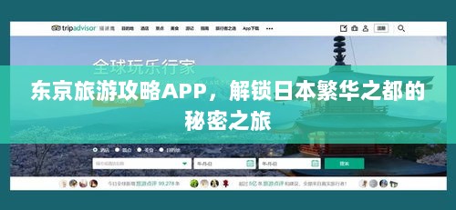 东京旅游攻略APP，解锁日本繁华之都的秘密之旅