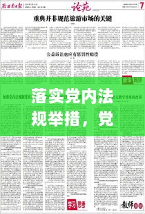 落实党内法规举措，党内法规制度落实报告 