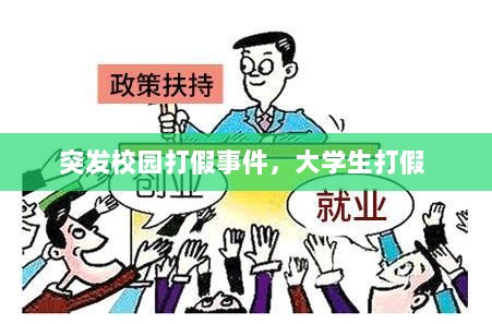 突发校园打假事件，大学生打假 